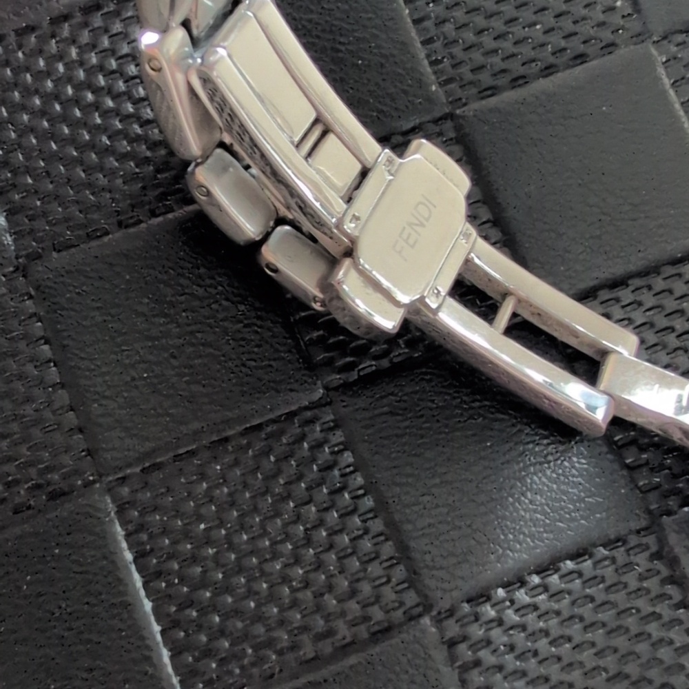 Fendi Two-Tone Silver and Gold Watch - Picture 6 of 8